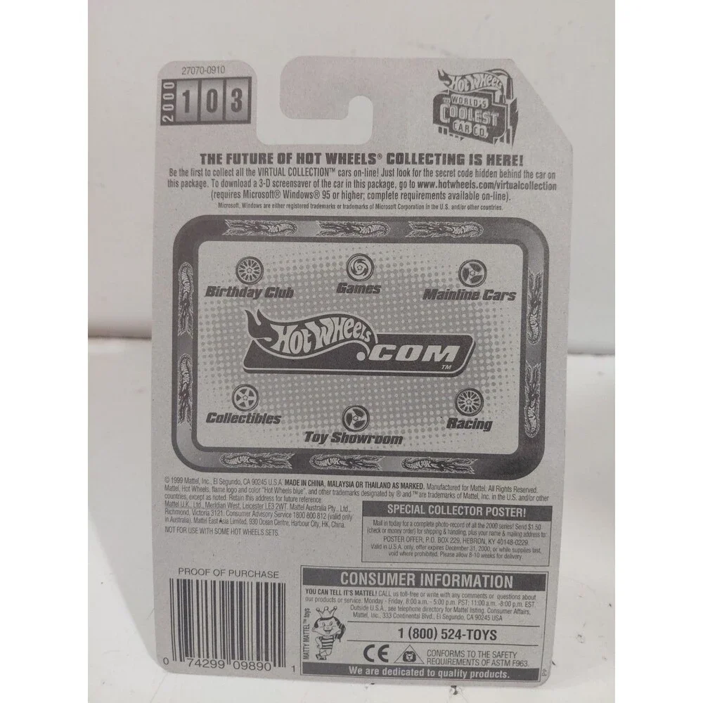 NIP Hot Wheels Virtual Collection 1:64 Die Cast Tractor w/ Front End loader
